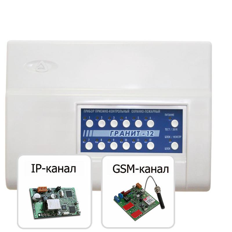 Гранит-12Р (USB) с УК и IP-коммуникаторами
